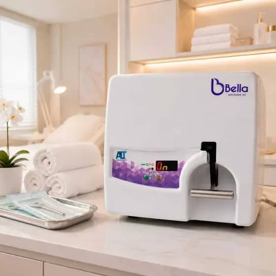 Autoclave Digital 5 Litros Alt Bivolt Para Manicures Estética Podologia Odontologia com Anvisa