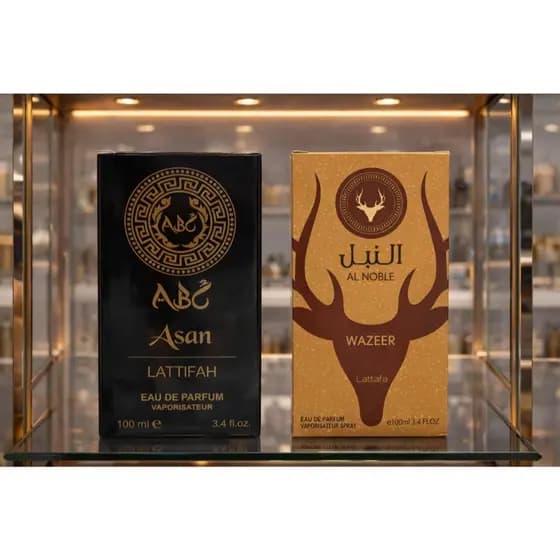 Kit 2 perfumes árabe masculino Lattifah 100ml cada