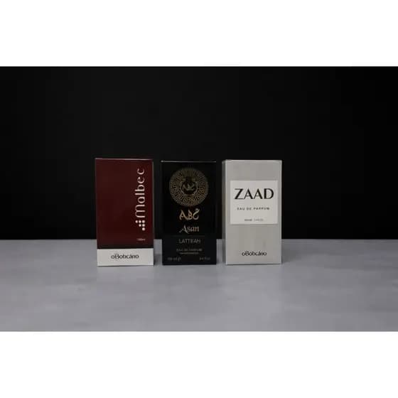 Kit 3 perfumes masculino 100ml cada