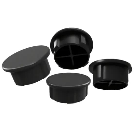 Tampas para acabamento de tubos com 29,85mm, Reforçado, resistente sol e água. Tubos 1 1/4", 1 5/16"