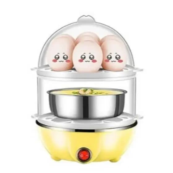 Máquina Cozedor Elétrico de Fazer 14 Ovos em Até 10 Min Multiuso Portátil - EGG POACHER 110V e 220v