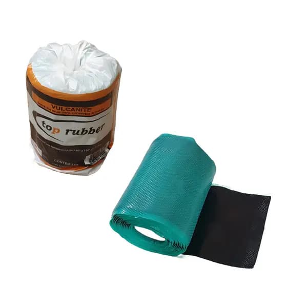 Vulcanite Para Conserto Quente Câmaras e Pneus - Rolo 1 Kg Top Rubber