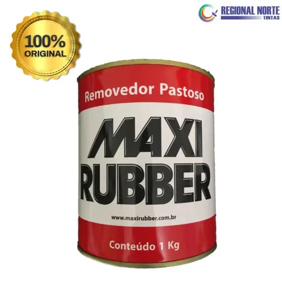 Removedor de Tinta Pastoso 1 Kg Maxi Rubber