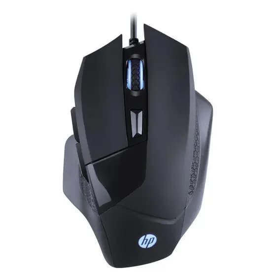 Mouse Gamer com Fio USB 6 botões G200 HP - preto