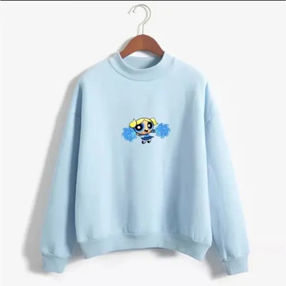 Blusa Moletom Meninas Super Poderosas Flaneladas Careca