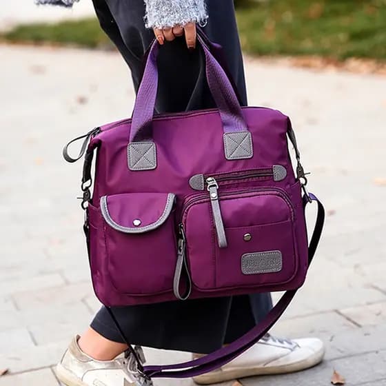 Bolsa Feminino À Prova D 'Água Oxford Tote Bag Casual Nylon Bolsa De OmbroSaco Grande Saco De Viagem Capacidade