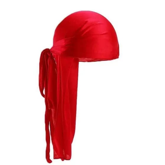 Bandana Durag Dureg Vermelha Original Para Wazes