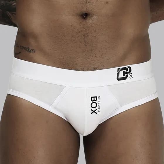 Calças masculinas respiráveis de cintura baixa cuecas de algodão da moda Design roupa íntima estilo masculino