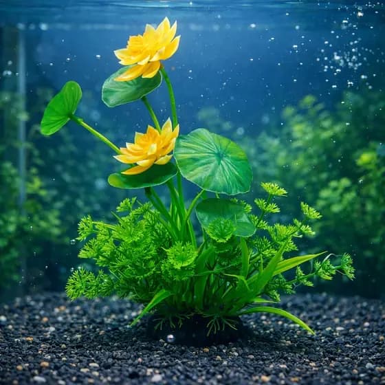 Planta Artificial Decorativa Para Aquário 18cm D502