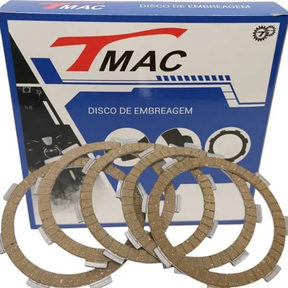 Kit Disco Embreagem Honda CG 125 Titan/ Today/ Cargo Titan 150 KS/ES/ESD NXR 125 BROS.