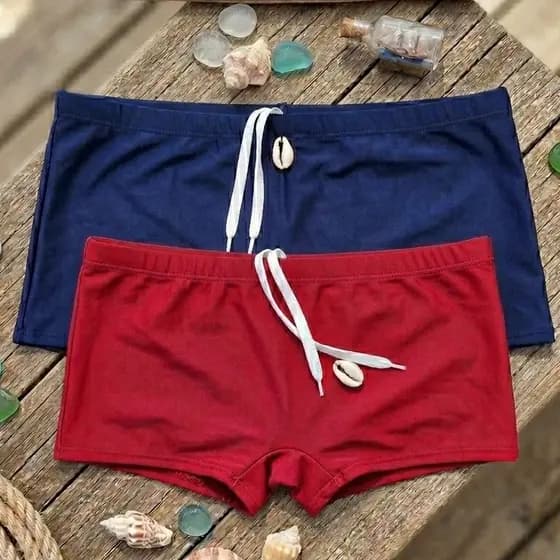 Sunga Masculina forrada modelo boxer com proteção Uv +50