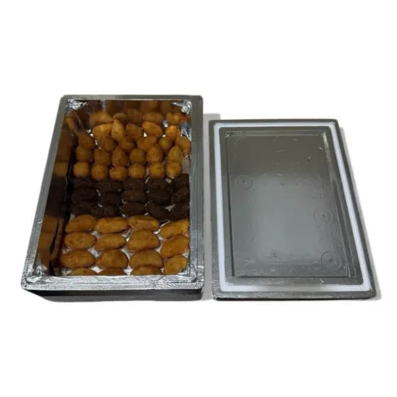 caixa de isopor de 8L laminada para churrasco, salgados, peixes