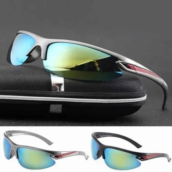 Óculos de Sol para Ciclismo, Óculos de Bicicleta para Homens, Óculos para Esportes ao Ar Livre, Ciclismo, Condução, Pesc