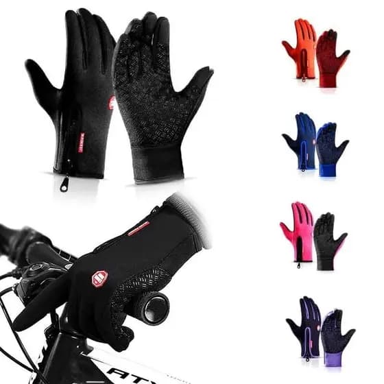 Luvas de Ciclismo para Bicicleta, Motocicleta, MTB, Esqui, Caminhada, Acessórios Esportivos, Luvas de Ciclismo Antiderra