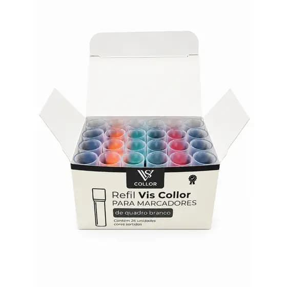 Recarga Cartucho Refil Para Pincel Marcador Canetão De Quadro Branco Pilot Board Master 24un