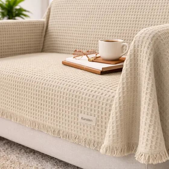 Manta Decorativa Sofá Cama Poltrona Denver Karsten Oferta