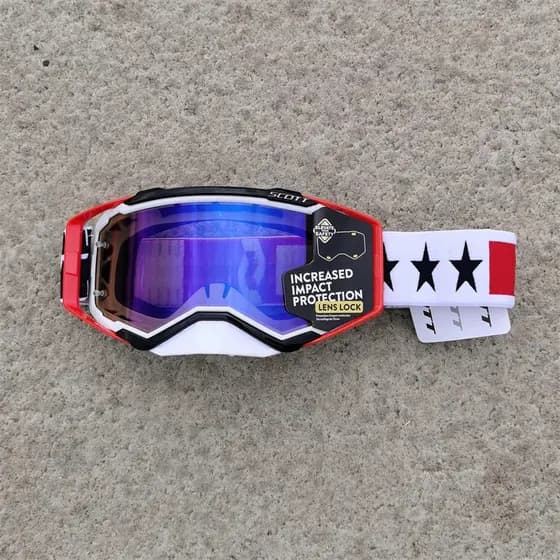 SCOTT Mens Motocicleta Óculos De Corrida Dirt Bike Motocross Mountain MTB BMX Off Road Ciclismo