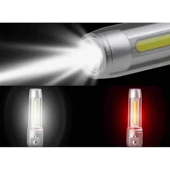 Lanterna e luminaria a pilha para camping trabalho carro lanterna magnetico com ima sinalizador luminária camping