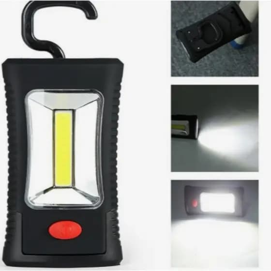 Lanterna barraca camping usar pilha luminaria Multifuncional lanterna com Imã magnetico pendurar