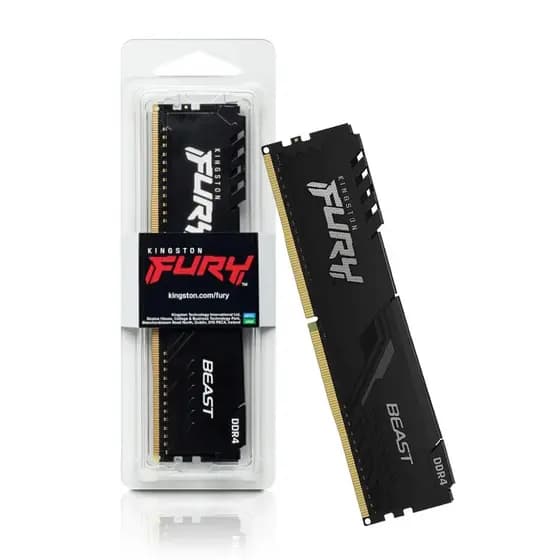 Memória 8GB DDR4 3200Mhz Kingston Fury KF432C16BB/8