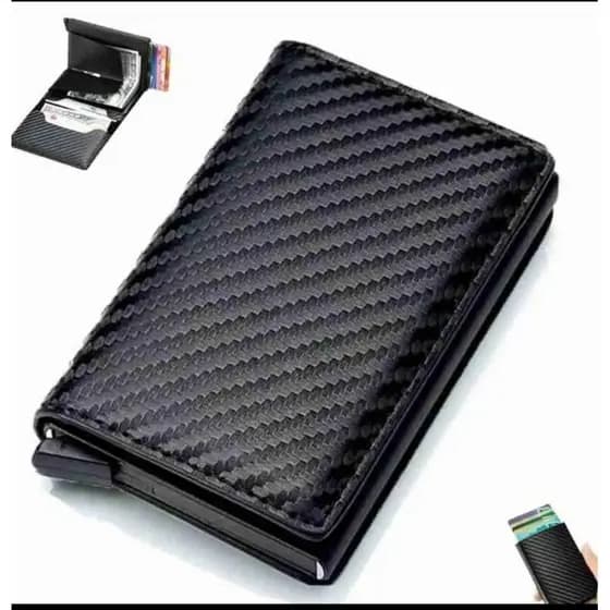 Carteira Futuro Rfid Slim Porta Cartões Antifurto