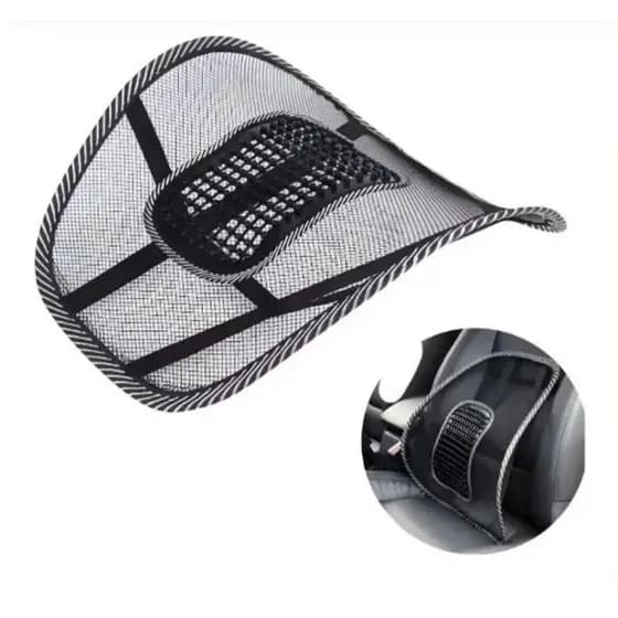 Apoio Lombar Ortopédico Ergonômico para Cadeira Escritório e Banco Carro Design Respirável e Suporte Ideal