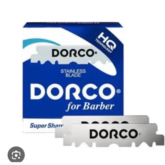 MEIA LAMINA DE BARBEAR DORCO AZUL