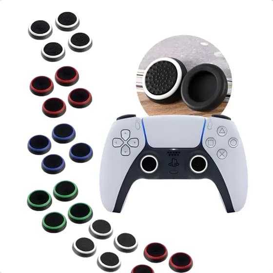 Kit 8 , 16 ,32 Unidades Protetor De Silicone Grip Controle Remoto Ps3, Ps4, Ps5, Xbox 360, wii, Nintendo switch