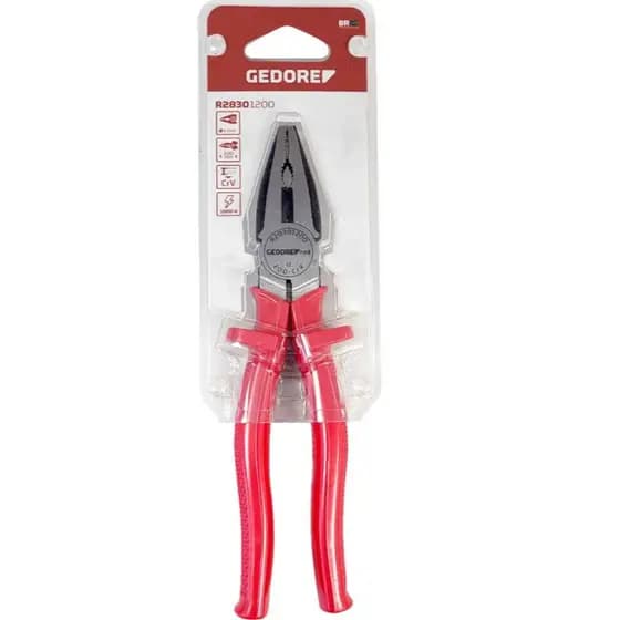 Alicate Universal 8" Gedore Red Cromo Vanádio R28301200