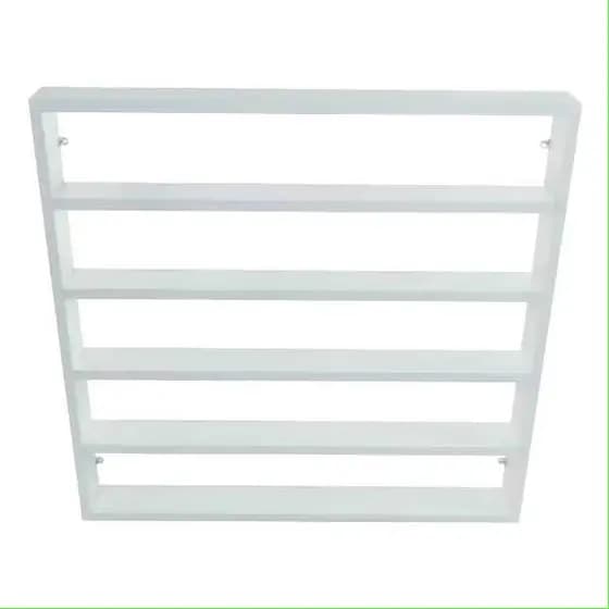 Organizador Nicho Expositor 200 Esmaltes 5 Prateleiras Em 100% Mdf Branco