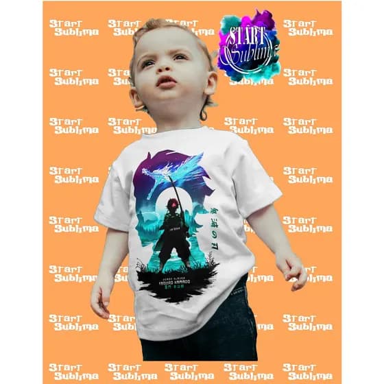 Camisa Unissex Tangiro Demon Slayer Anime Desenho Manga Top