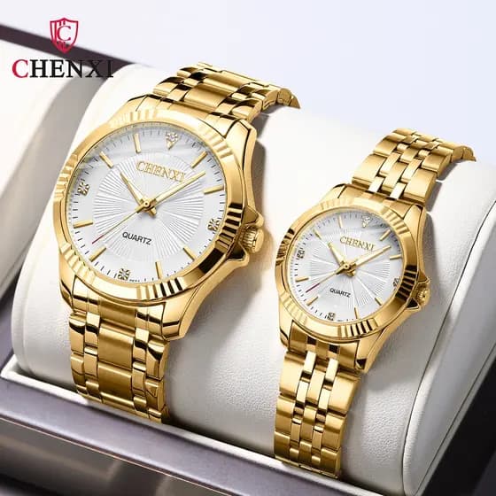 2pcs/set relogio Casal Relógio De Casal Relógio de quartzo Mulheres Presente De Natal Relogio Masculino Relógio feminino