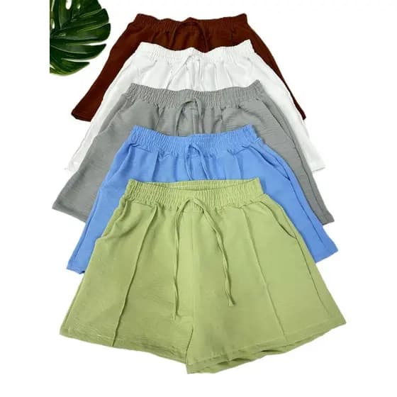 Kit2 Shorts Plus size short Feminino Duna Verão confortável short praia bermuda feminina G1 G2 G3
