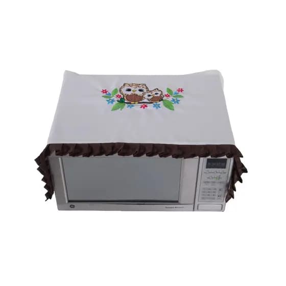 Toalha para Micro-ondas Bordada
