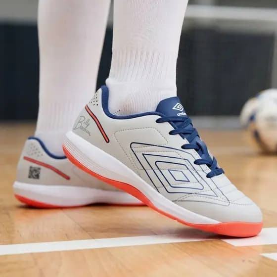 Chuteira Futsal Infantil Umbro Br Billy Futsal JR Chuteira Quadra Lisa Criança