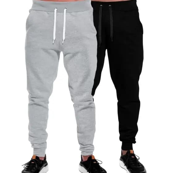 Calça Moletom Masculina Jogger Academia Flanelada