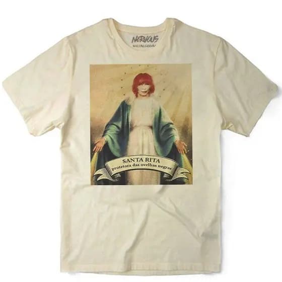 unissex Camiseta Algodao Rita Lee Mutantes Ovelha Negra Rock Nacional Bandas Banda Musica Nervous