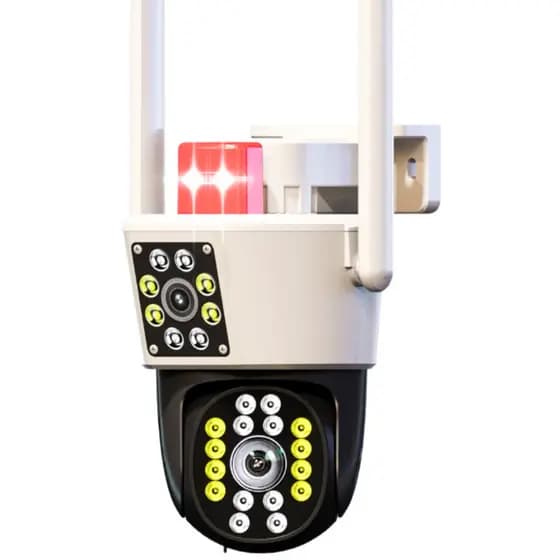 Lançamento Câmera De Segurança Yoosee com alarme 360° Giratória Wifi 1080p 2mp Câmera Dupla Full HD