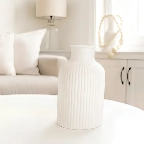 Mini Vaso De GESSO para Flores artificiais Decorativos, decoração moderna Casa, Sala De Estar De Mesa Presentes