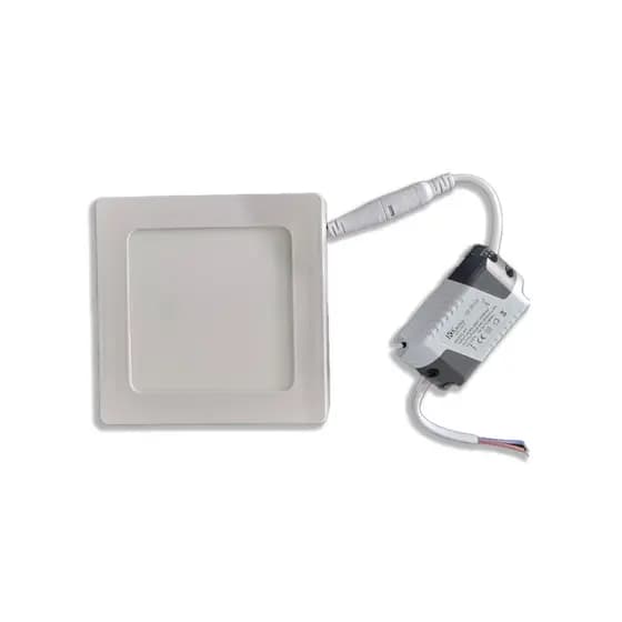 Plafon Sobrepor Quadrado Led 6w Painel Bivolt Kanko SQ6WBF