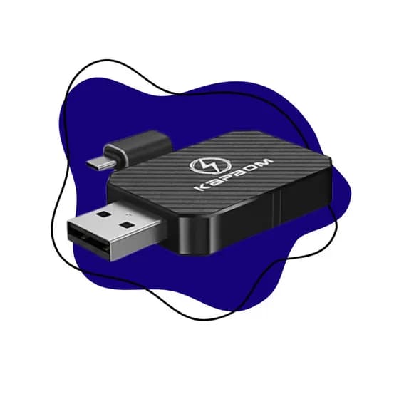 Adaptador Carplay Wireless Automático Usb-c Conexão Sem Fio Carro