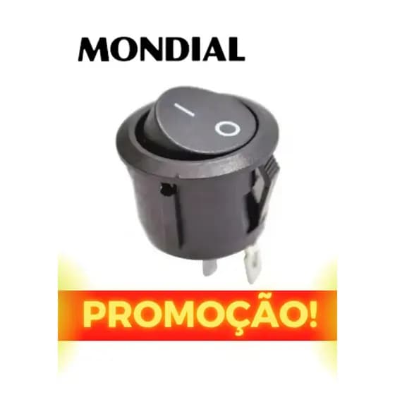 Chave Liga Desliga Do Aspirador De Po Mondial Ap10