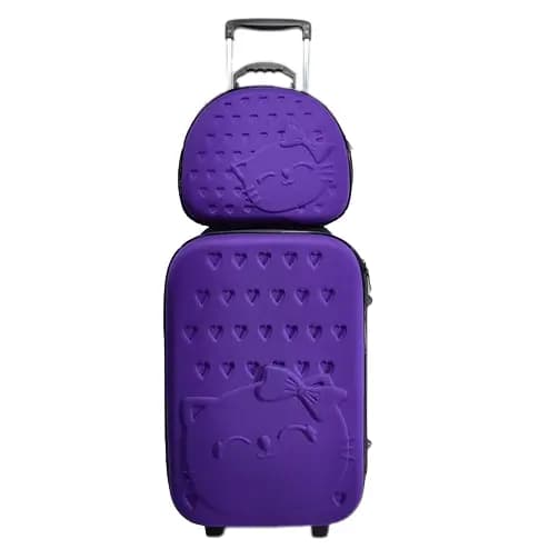 Mala De Viagem, De Bordo, Pequena 10kg Padrão ANAC 55X35X25 (kit Mala + Uma Frasqueira Nécessaire) Exclusiva!!!