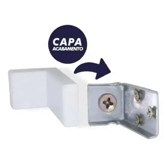 Kit com 50 UND Cantoneira Capa