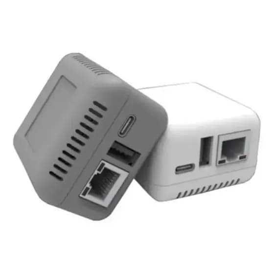 Servidor de Impressão PRONTA ENTREGA USB Print Server Rede Ethernet Com Fio RJ45 TCP IP Compartilhar Impressora Multifuncional Laser Jato de Tinta termica Tank Escritório Doméstica