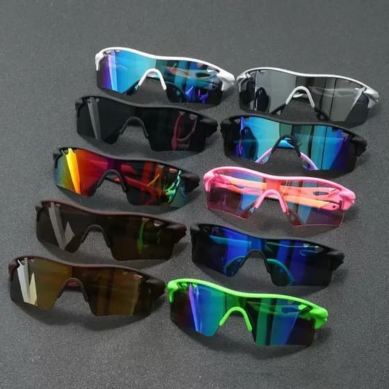 Óculos de sol com proteção UV400 para ciclismo ao ar livre, masculino e feminino