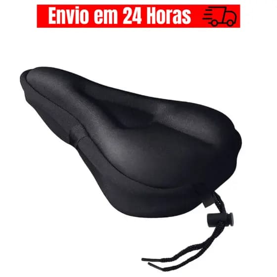 Capa para Banco Selim Bike em Gel Silicone Ajustável Banco Almofada Forro Para Ciclismo Bicicleta Super Confortável