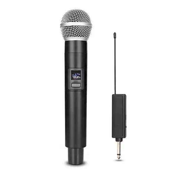 Microfone Profissional Sem Fio Wireless Kapbom KA-M91