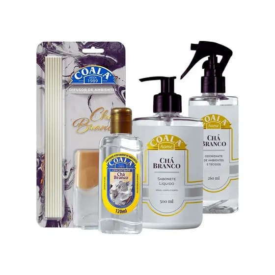 Kit Coala Home Chá Branco
