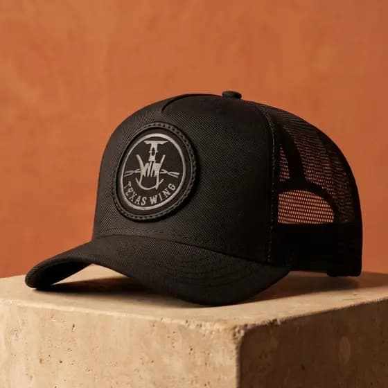 Boné Chapéu Texas Wind Country Trucker Style Agro Masculino Redinha Respirável Aba Curva Premium